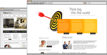 Разработка типового дизайна сайта в веб-студии «Трисофт»